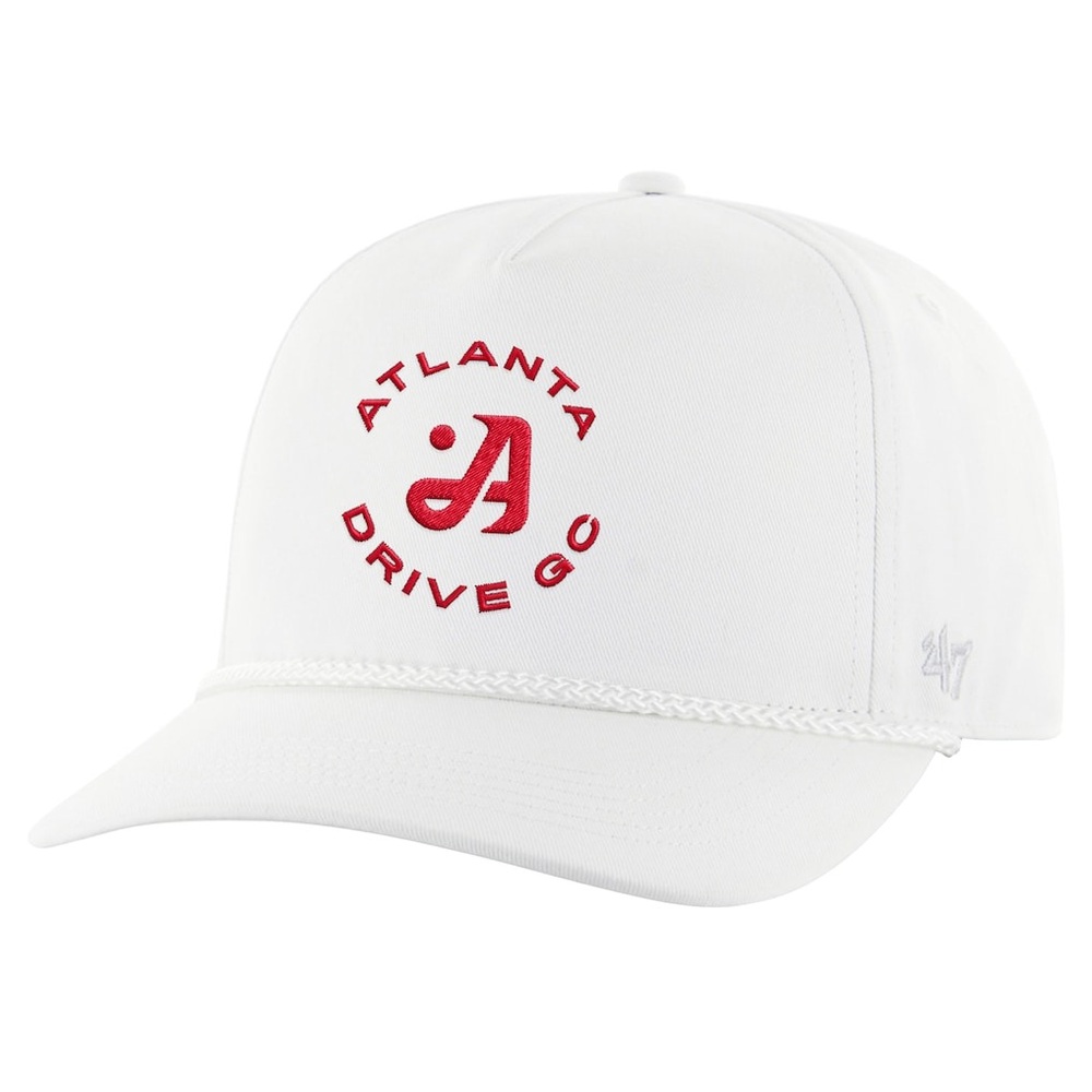 TGL Atlanta Drive GC '47 Script Rope Hitch Adjustable Hat - White